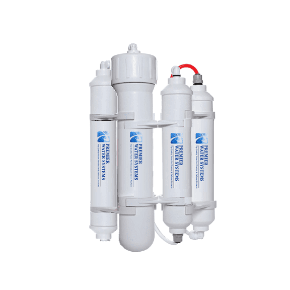 Portable Mini Reverse Osmosis Water Filter System 4 Stage | Low Pressure Membrane