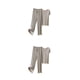 thumbnail image 2 of Conjunto de pijama de seda helada Qarigey para Mujer Gris Claro 2XL, 2 of 6