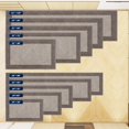 thumbnail image 5 of Machine Washable Kitchen Rug 24" x 84", Non Slip Kitchen Mat for Floor, Absorbent Entrance Runner Rug for Bedroom, Hallway, Bathroom, Door (Roll Packing), 5 of 14