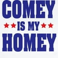 thumbnail image 2 of CafePress - Comey Is My Homey Body Suit - Baby Light Bodysuit, Size Newborn - 24 Months, 2 of 4