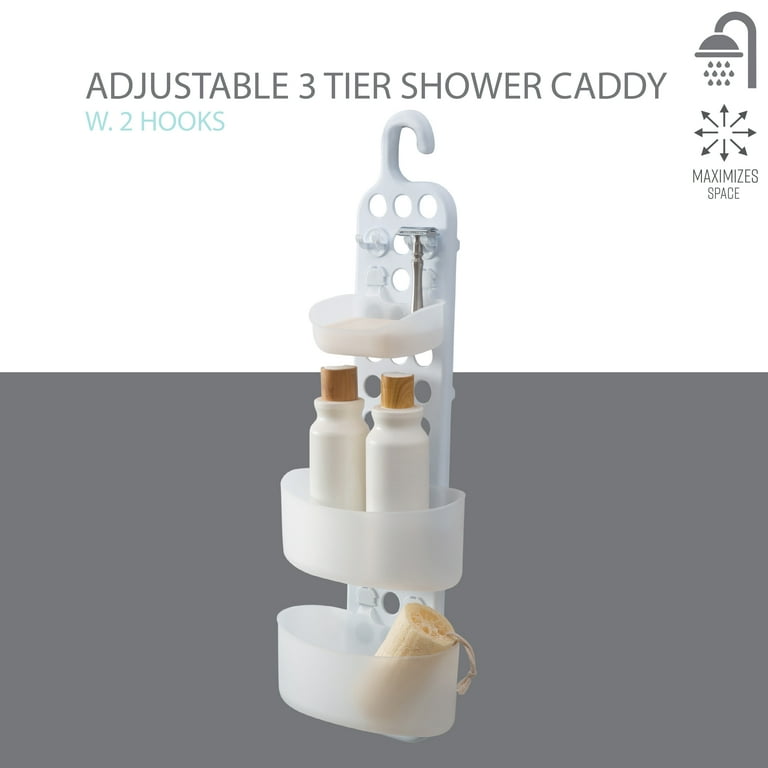  Bath Bliss Shower 3 Tier Shower Caddy