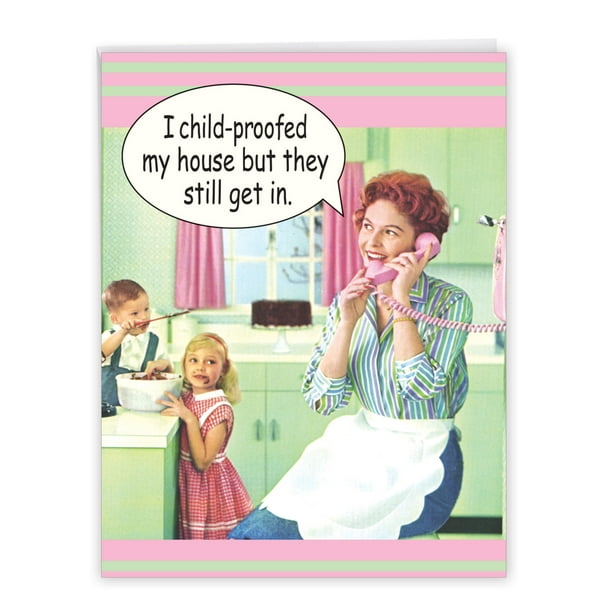 1 Jumbo Funny Happy Mother's Day Greeting Card ( x 11 Inch) - Child Proof J0102MDG 1 Jumbo Funny Happy Mother's Day Greeting Card ( x 11 Inch) - Child Proof J0102MDG
