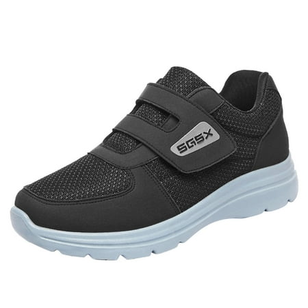 

Mackneog chunky shoes for women Fashion Autumn Women s Sneakers Solid Color Lightweight Hook Loop Easy To Wear And Comfortable Chemical fiber womens shoes dressy casual