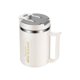 thumbnail image 2 of Taza de acero inoxidable 304 de doble capa de 400 ml | Vaso térmico con tapa y pajita | Hermético, antiescaldaduras, reutilizable | Para café, té y leche en casa o en la oficina | Asa cómoda, 2 of 6