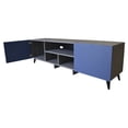 thumbnail image 2 of Mueble para TV de 80" Gris Storm Azul Centro de entretenimiento Hogare Europa, 2 of 10