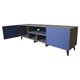 thumbnail image 2 of Mueble para TV de 80" Gris Storm Azul Centro de entretenimiento Hogare Europa, 2 of 10