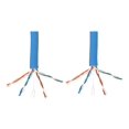 thumbnail image 3 of Eaton Tripp Lite Series Cat6 Gigabit Solid Core Plenum-Rated UTP CMP PVC Bulk Ethernet Cable, Blue, 1000 ft. (304.8 m) - Bulk cable - 1000 ft - UTP - CAT 6 - plenum, solid - blue, 3 of 5
