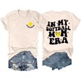thumbnail image 1 of WILLBEST T-Shirt en Coton pour Femmes T-Shirt Décontracté Imprimé Col Rond Couleur Unie Manches Courtes 3770, 1 of 4