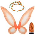 thumbnail image 1 of Accesorios de disfraz Funcredible Fairy Orange para mujeres y niñas, 1 of 7