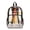 Book Stack Pattern, variant on Vibrant Floral and Heart Confetti Clear Backpack with Large Capacity Wide Shoulder Straps Clear Bag, Transparent 17 Inch Shoulder Bag for Stadium School