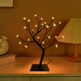 thumbnail image 4 of Estética LED Light USB Bonsai Night Light Twig Tree para Navidad, Acción de Gracias, Comedor, Festival, Decoración para hogar 24 LED Salvador Luz de abedul, 4 of 8