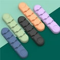 thumbnail image 3 of yingyy Cable Organizer Silicone USB Cable Winder Desktop Tidy Management Clips Cable Holder, 3 of 6