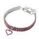 thumbnail image 2 of Colgante en forma de corazón de Worallymy Collar para mascotas collar elástico ajustable para mascotas gargantilla de aleación de aluminio joyería Worallymy JD735808246, 2 of 7