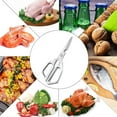 thumbnail image 7 of NOGIS Kitchen Scissors all Purpose - Stainless Steel Kitchen Shear, Sharp Silver Meat Scissors Dishwasher Safe, Heavy Duty Poultry Shears, Cooking Scissor for Food, Chicken Bones, and Turkey, 7 of 7