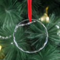 thumbnail image 1 of 2022 adornos navideños al por mayor colgante de cristal personalizado sublimación transparente adornos navideños de cristal en blanco, 1 of 3