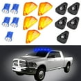 thumbnail image 4 of CCIYU 5 Pack Amber Cab Marker Clearance Light + Blue T10 8SMD LED Bulbs w/Bases Replacement fit for Replacement fit for Ford E-150 E-250 F-250 F-350 F-450 Super Duty, 4 of 5