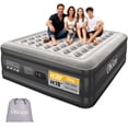 thumbnail image 1 of OhGeni 20" Raised King Air Mattress with Built in Pump, Luxury Real Bed Height Blow up Mattress, 3-4 Persons Inflatable Mattress for Guests & Family Party, Ideal for Elder People, 700lbs, 1 of 5