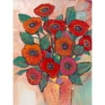thumbnail image 3 of OToole, Tim 15x18 Black Modern Framed Museum Art Print Titled - Poppies in a Vase II, 3 of 5