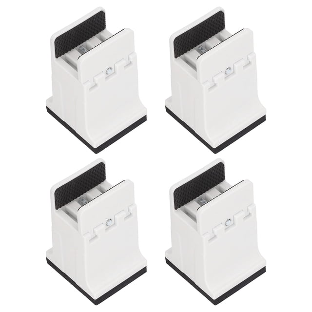 Elevadores de cama con abrazadera de tornillo NikouMX 4 piezas ajustables Grado profesional