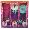 My Life As A Day in the Life Doll Clothing Set, Pink and Purple