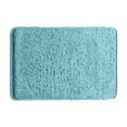 thumbnail image 2 of Leodye Bathroom Rugs Mat 23.62x15.75x0.98in, Non-Slip Bath Mat for Bathroom Floor & Bathtub, Washable Soft Shower Shag Bath Rugs, Fluffy Thick Water Absorbent Microfiber Shower Mat, 2 of 6