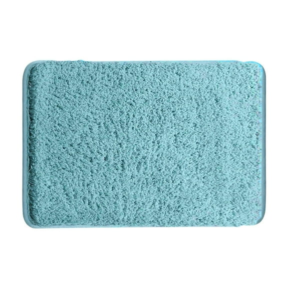 Todaioua Small Bathroom Rug 16x24 Inch Non Slip Fluffy Bath Mat for Bathroom Floor Washable Plush Premium Bath Rug for Tub Soft Shaggy Absorbent Shower Mat