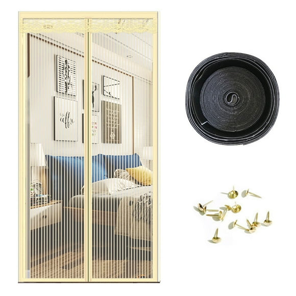 Magnetic Screen Door Magnetic Door Screen Mesh Curtain Pet Friendly Screen Door Mosquito Magnetic Door Screen Door Net