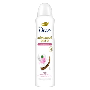 Dove Advanced Care Caring Coconut Antiperspirant Dry Spray