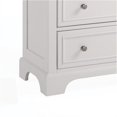 thumbnail image 6 of Bowery Hill Traditional 4-Drawer Hardwood Chest in Off White, 6 of 8
