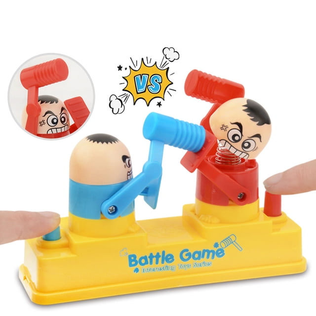 Children Educational Double Sparring Game Villain Desktop Toy For Parent Child Interaction Skill Development Size 5.04X1.57X3.62 Inches