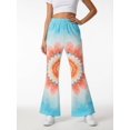 thumbnail image 2 of Girls Flare Pants, AI Digital Print Bell Bottoms,All-Season Sizes 3-13Y, 2 of 6