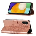 thumbnail image 2 of SaniMore Case for Samsung Galaxy A14 5G (6.6" 2023), PU Leather Full-body Protective Cover with Luxury Embossed Butterfly [Wrist Strap & Card Slots & Flip Kickstand] Shockproof Wallet Cover, Rosegold, 2 of 10