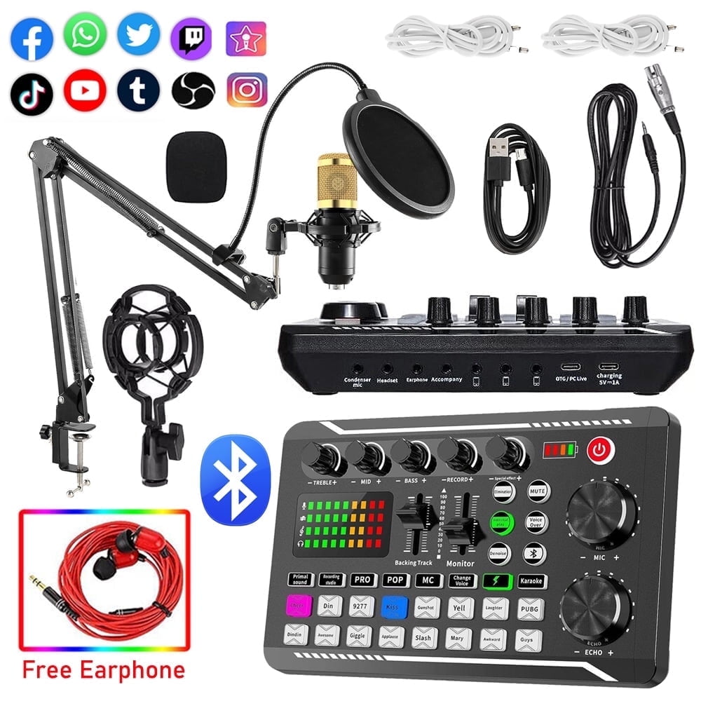 Free Shipping! Podcast Microphone Bundle, Microphone Kit