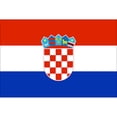 thumbnail image 1 of Croatia - Drapeau (3 par 5 Pieds), 1 of 1