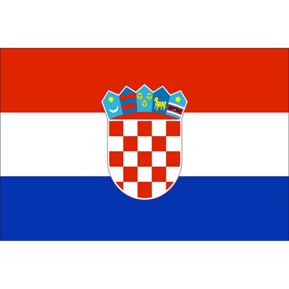 Croatia - Drapeau (3 par 5 Pieds)