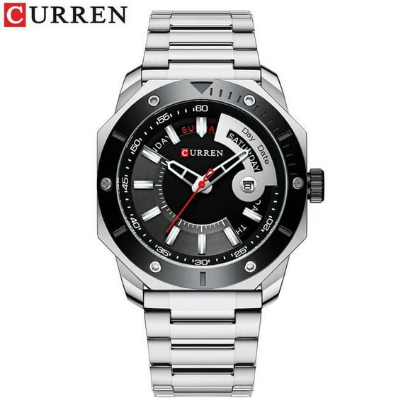 CURREN 2020 New Mens Watches with Stainless Steel Creative Men's Watches Casual Military Quartz Clock Relogio Masculino
