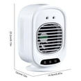 thumbnail image 3 of Portable Air Conditioner Fan Water Usb Air Cooler Humidifier Water Cooling Fan, 3 of 8