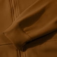 thumbnail image 6 of Leidass Womens 2 Piece Tracksuit Set Zip Up Hoodie and Jogger Pants Casual Lounge Set Long Sleeve Hooded Sweatshirt Coffee M, 6 of 6