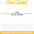 thumbnail image 6 of CUB CADET 751-10002A Exhaust Muffler 5252 5252E Tractors 951-10002A 751-10002, 6 of 9