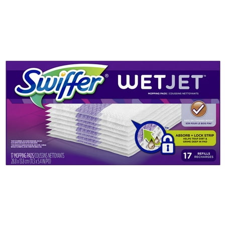 Swiffer WetJet Original Pad Refills, 17 Ct