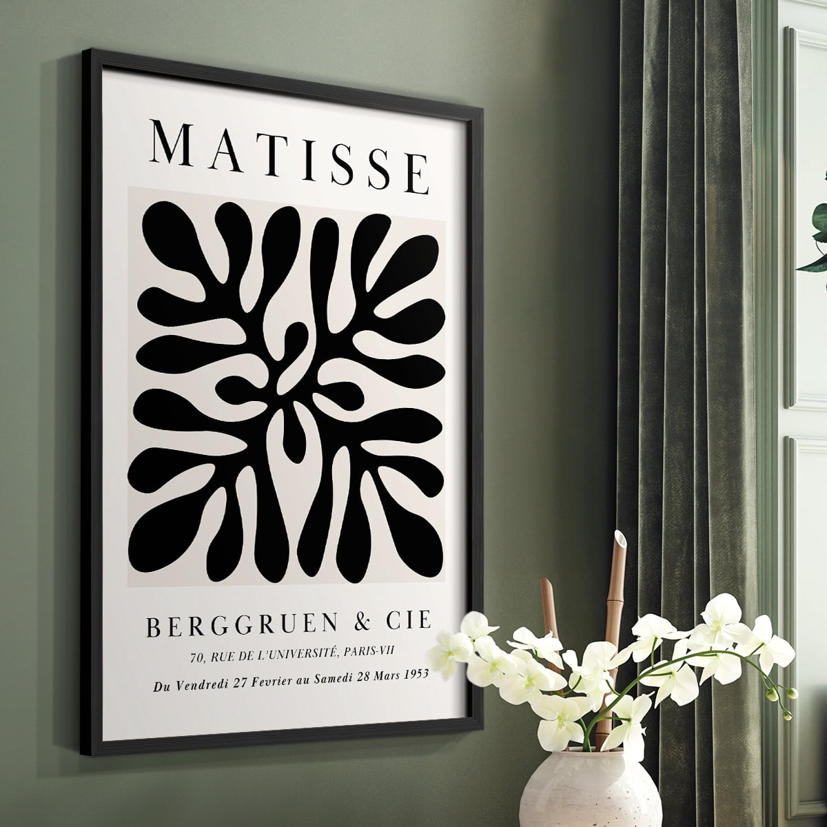 Matisse CCLXVII in Solid Wood 22 x 28 Framed Print