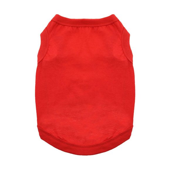 Cotton Dog Tank by Doggie Design - Flame Scarlet Red - X-Small