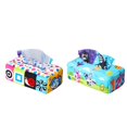 thumbnail image 1 of de 2 Cajas de Pañuelos para Bebés, Papel de de Pañuelos Arrugados para Juguete Sensorial de Habilidad Hugo juego sensorial, 1 of 9
