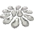 thumbnail image 2 of Stainless Steel Oyster Shells for Grilling, BBQ, Smoking, Roasting, Baking | Reusable | Large, Each Shell Measures 4.9 x 3.15 x .8 inches | 12 Pack Set, 2 of 8