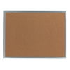 Universal 43612 Bulletin Board, Natural Cork, 24 x 18, Satin-Finished Aluminum Frame