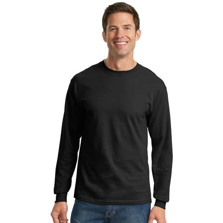 - Port & Company Men's Heavyweight Long Sleeve T-Shirt
