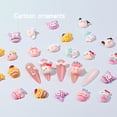 thumbnail image 2 of Nuevos dijes de resina para uñas con dibujos animados de Hello Kitty, bonitos dijes para uñas de gato Kuromi Sanrio, dijes para uñas Kawaii en 3D, 2 of 4