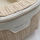 thumbnail image 2 of Bolso Bandolera para Mujer Mano Femenino Paja Verano Regalo Cumpleaños () Blanco, 2 of 6