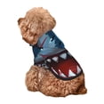 thumbnail image 2 of Yiaed Cartoon Cute Shark Print Dog Hoodie Security Pet Dog Costume Pets Dog Hoodie Sweatshirt with Pocket for Small Dogs-X-Large, 2 of 5