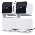 thumbnail image 1 of Restored 2 Pack WYZE Cam Pan v3 Indoor/Outdoor IP65-Rated 1080p Pan/Tilt/Zoom Wi-Fi Smart Home Security Camera with Color Night Vision, 2-Way Audio, Compatible with Alexa & Google Assistant, 1 of 6